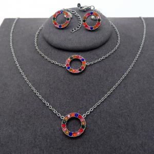 SS Jewelry Set(Most Women) - KS224005-HR