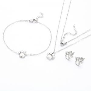 SS Jewelry Set(Most Women) - KS224063-HR