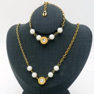 SS Jewelry Set(Most Women) - KS224211-WH