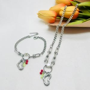 SS Jewelry Set(Most Women) - KS224301-NJ