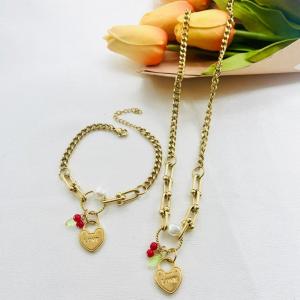 SS Jewelry Set(Most Women) - KS224302-NJ