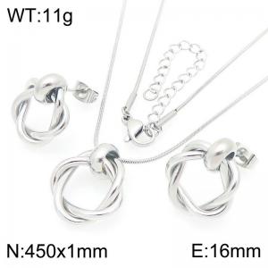 SS Jewelry Set(Most Women) - KS225035-KFC