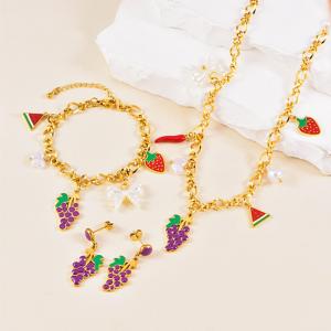 SS Jewelry Set(Most Women) - KS225247-WGLJ