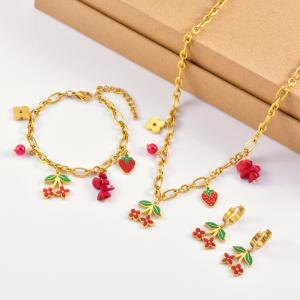 SS Jewelry Set(Most Women) - KS225261-WGLJ