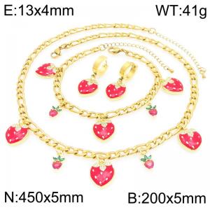 SS Jewelry Set(Most Women) - KS225268-Z