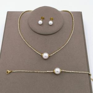 SS Jewelry Set(Most Women) - KS227205-HR