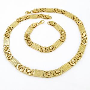 SS Jewelry Set(Most Men) - KS227216-JG