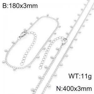 SS Jewelry Set(Most Women) - KS228293-ZJZL