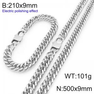 SS Jewelry Set(Most Men) - KS228369-Z