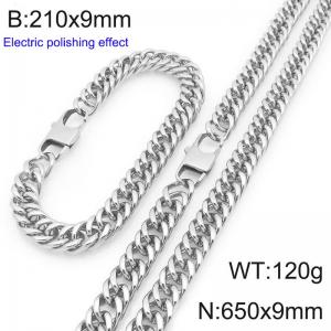 SS Jewelry Set(Most Men) - KS228372-Z