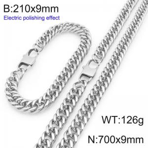 SS Jewelry Set(Most Men) - KS228373-Z