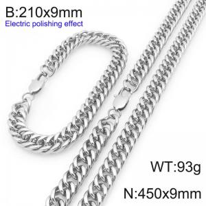 SS Jewelry Set(Most Men) - KS228374-Z