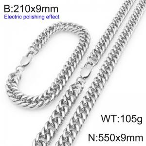 SS Jewelry Set(Most Men) - KS228376-Z