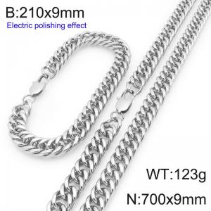 SS Jewelry Set(Most Men) - KS228379-Z