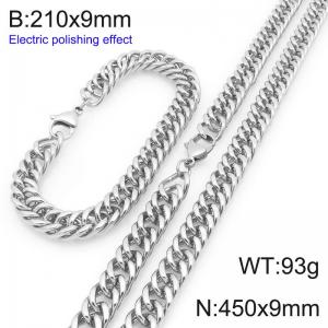 SS Jewelry Set(Most Men) - KS228380-Z