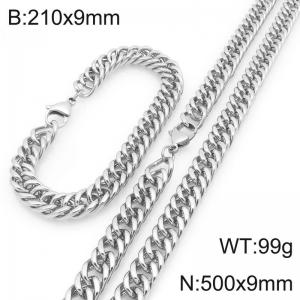 SS Jewelry Set(Most Men) - KS228381-Z