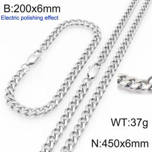 SS Jewelry Set(Most Men) - KS228398-Z