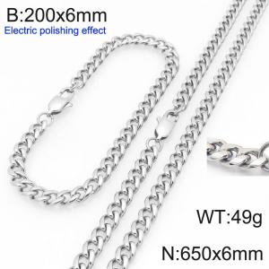 SS Jewelry Set(Most Men) - KS228402-Z