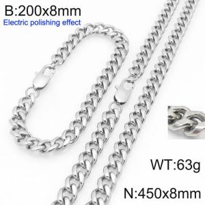 SS Jewelry Set(Most Men) - KS228416-Z