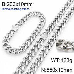 SS Jewelry Set(Most Men) - KS228436-Z