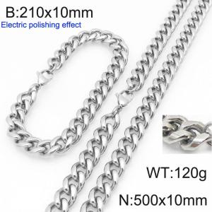 SS Jewelry Set(Most Men) - KS228441-Z