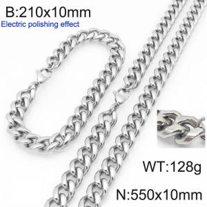 SS Jewelry Set(Most Men) - KS228442-Z