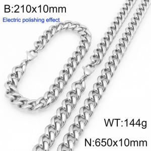 SS Jewelry Set(Most Men) - KS228444-Z