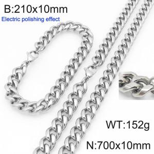 SS Jewelry Set(Most Men) - KS228445-Z