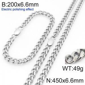 SS Jewelry Set(Most Men) - KS228452-Z
