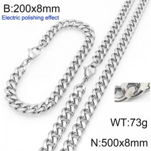 SS Jewelry Set(Most Men) - KS228477-Z