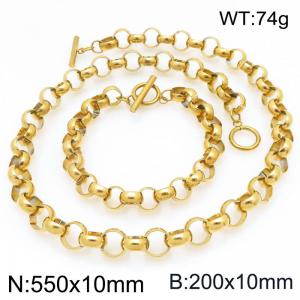 SS Jewelry Set(Most Men) - KS228560-Z