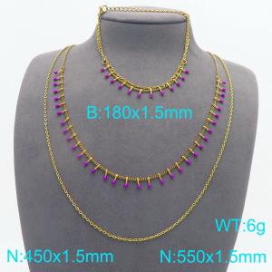 SS Jewelry Set(Most Women) - KS229038-Z