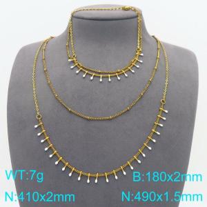 SS Jewelry Set(Most Women) - KS229049-Z