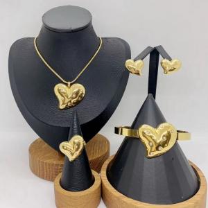 SS Jewelry Set(Most Women) - KS229341-LX