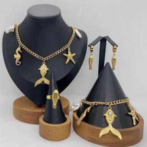 SS Jewelry Set(Most Women) - KS229366-LX