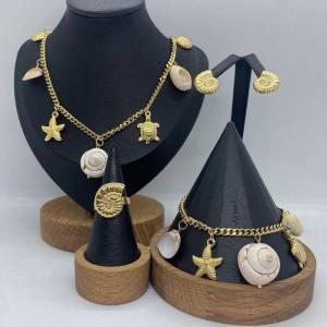 SS Jewelry Set(Most Women) - KS229370-LX