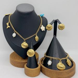 SS Jewelry Set(Most Women) - KS229374-LX