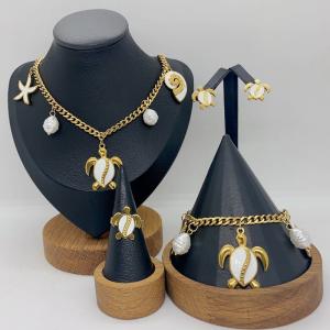 SS Jewelry Set(Most Women) - KS229375-LX