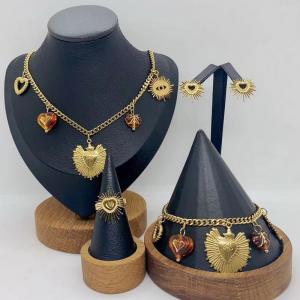 SS Jewelry Set(Most Women) - KS229380-LX