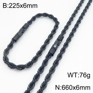 SS Jewelry Set(Most Men) - KS229649-KFC
