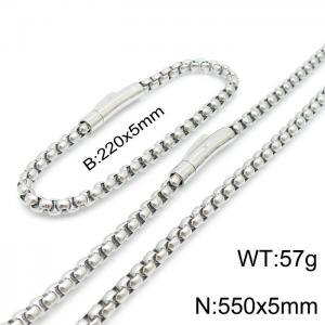 SS Jewelry Set(Most Men) - KS229650-KFC