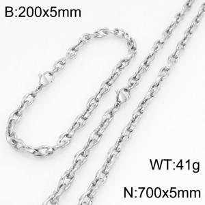 SS Jewelry Set(Most Men) - KS230171-Z