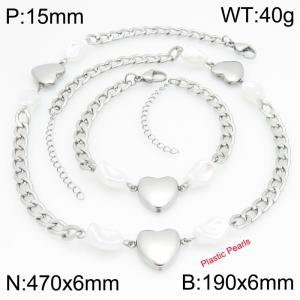 SS Jewelry Set(Most Women) - KS230320-Z