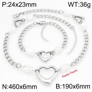 SS Jewelry Set(Most Women) - KS230322-Z