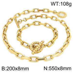 SS Jewelry Set(Most Men) - KS231089-Z
