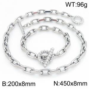 SS Jewelry Set(Most Men) - KS231090-Z