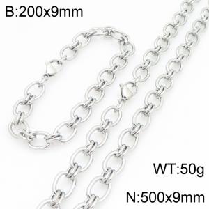 SS Jewelry Set(Most Men) - KS231130-Z