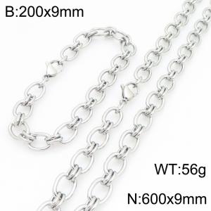 SS Jewelry Set(Most Men) - KS231132-Z