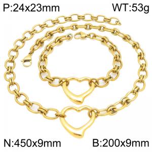 SS Jewelry Set(Most Men) - KS231137-Z