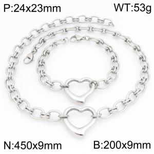 SS Jewelry Set(Most Men) - KS231138-Z
